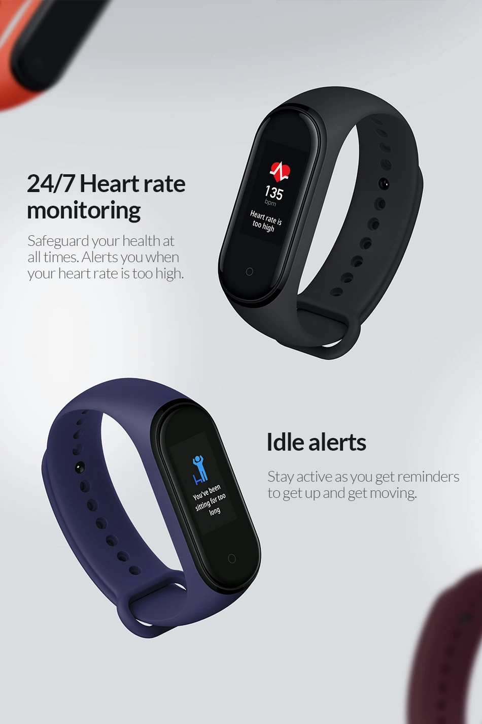 Xiaomi mi-браслет 4 Smart mi Band 3 Цвета экран Браслет фитнес-трекер для измерения сердечного ритма Bluetooth 5,0 водонепроницаемый смарт-браслет 4