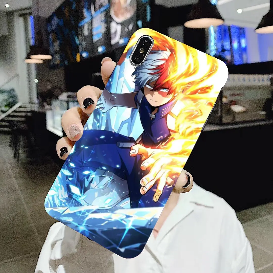 Мягкий чехол для Samsung Galaxy Note 2 3 4 5 8 9 S2 S3 S4 S5 Mini S6 S7 Edge S8 S9 Plus My Boku No Hero Академия Todoroki