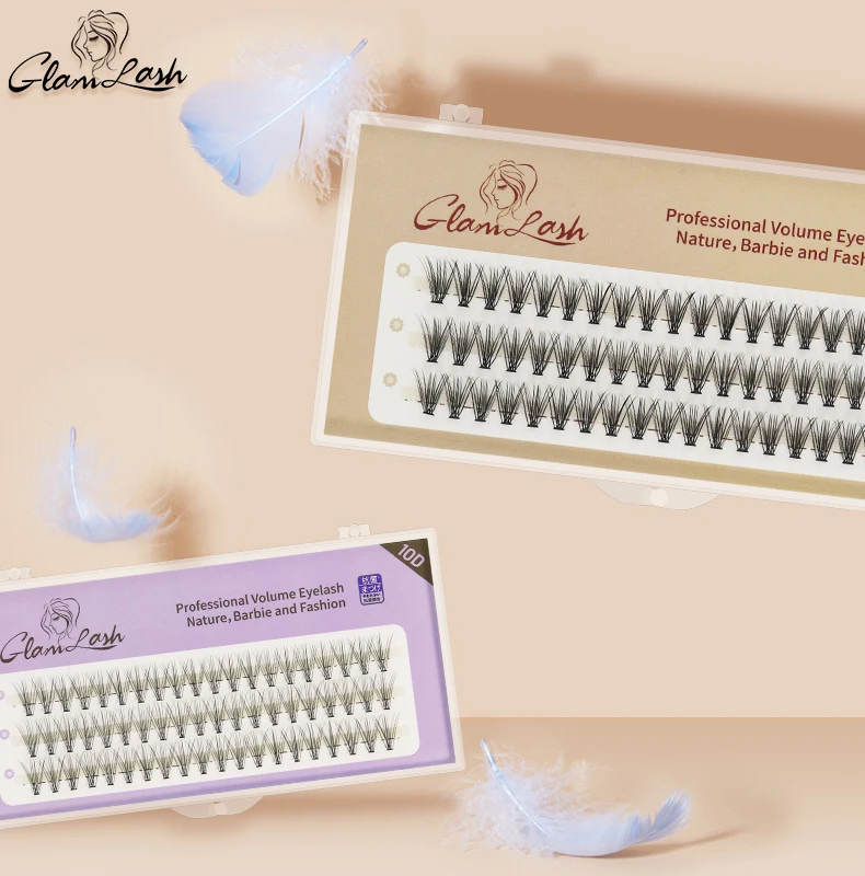 10D cluster lashes 