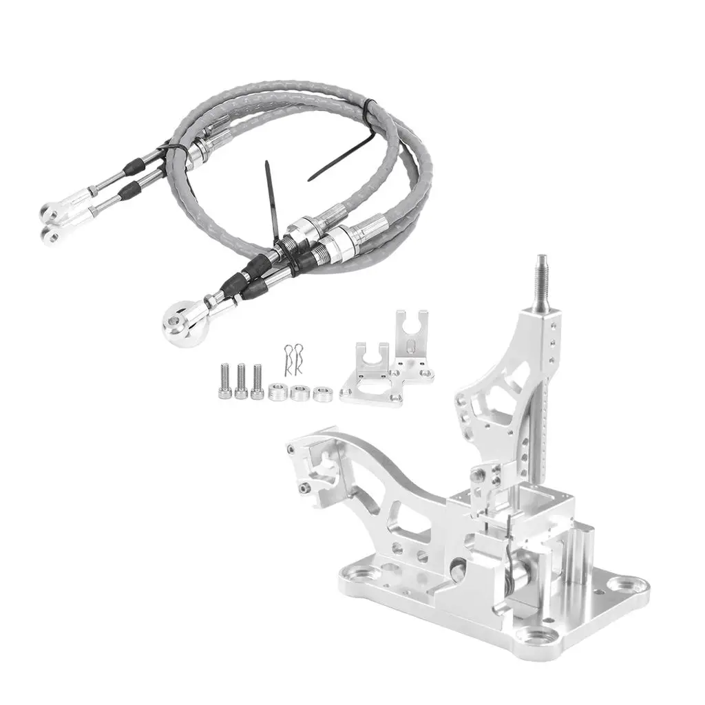 Vehicle Transmission Shifter Cables Trans Bracket Shifter Box Kit