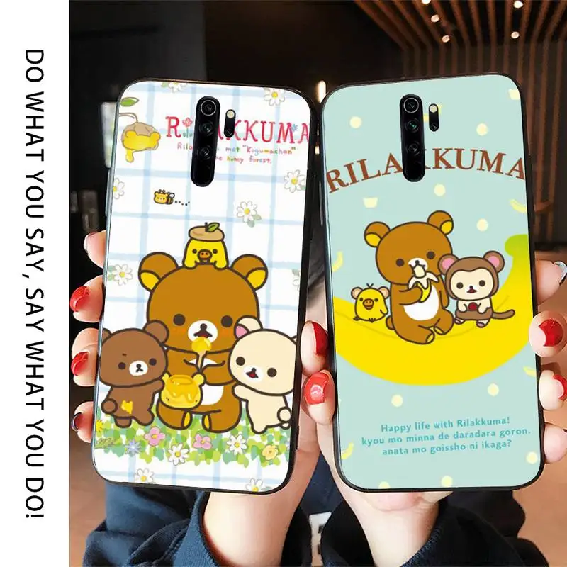 Одежда от бренда Rilakkuma на руку люксовый уникальный чехол для телефона Redmi Note