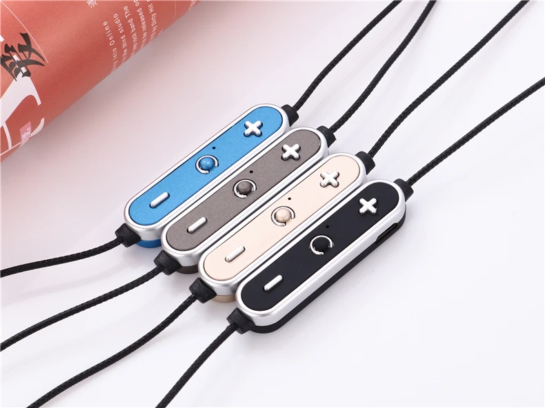 Музыкальные магнитные Bluetooth наушники с микрофоном, беспроводные Bluetooth наушники, спортивные наушники с защитой от пота, басовая Музыкальная гарнитура для мобильных телефонов