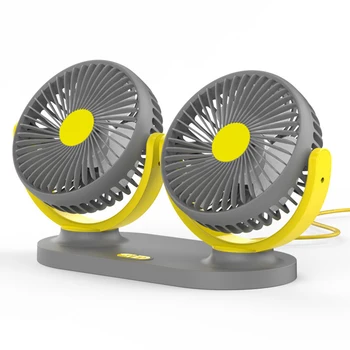 

Car Universal Double Head Car Fan 12V / 24V Car Fan Small Electric Fan Big Truck