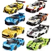 Technic City Racing Car Racer Building Blocks Speed Champion Sports Car Creator Moc Brick Kits Educational Toys For Children ► Photo 1/6