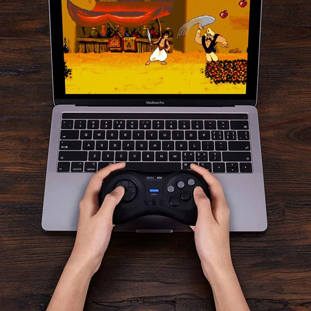 Беспроводной джойстик M30 2,4G для оригинальных игр sega Genesis и sega Mega Drive MD для nintendo Switch PC MAC