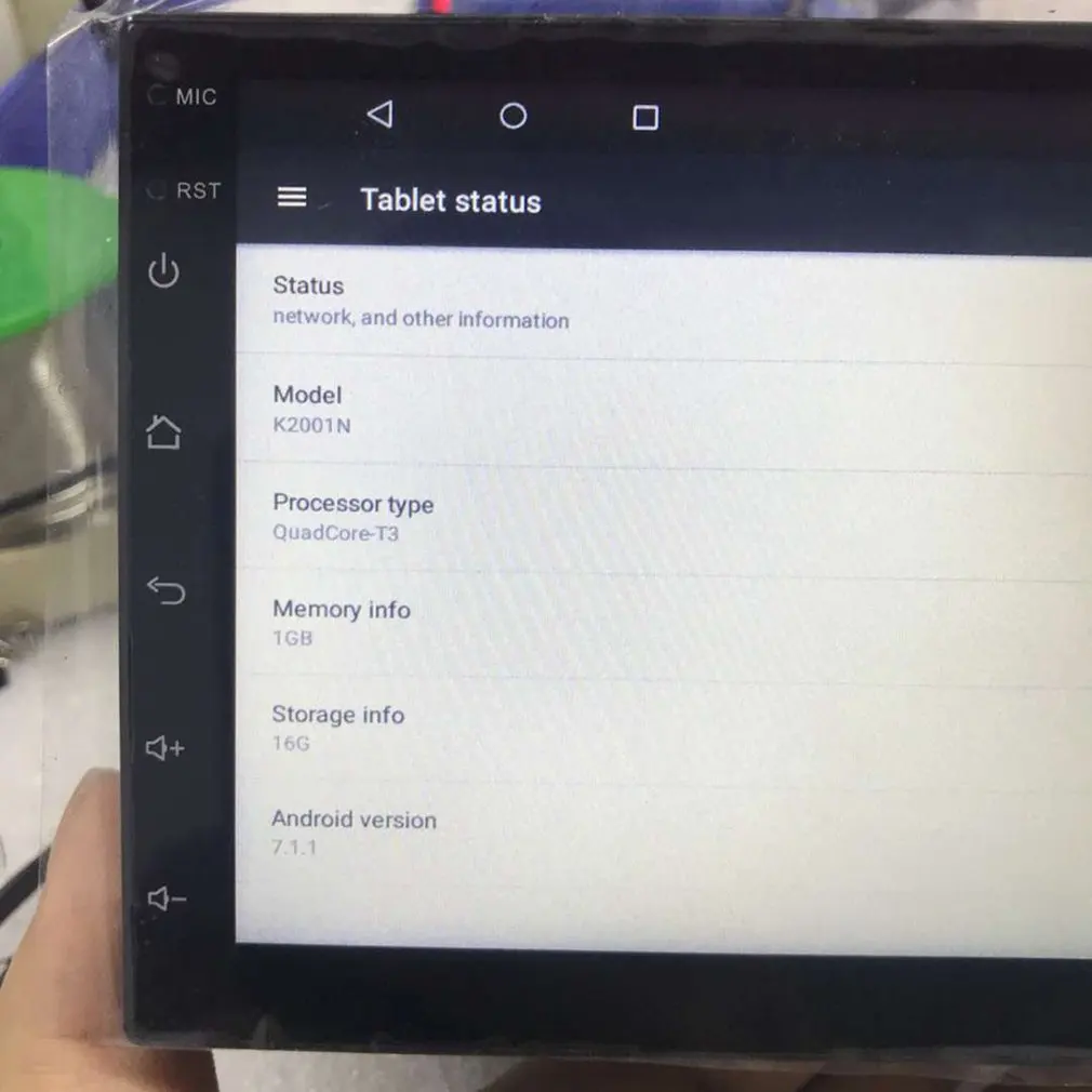 7 дюймов Android навигации универсальная машина большой Экран Gps навигации Hd Автомобильный емкостный Экран(Noveta Solution 1+ 16