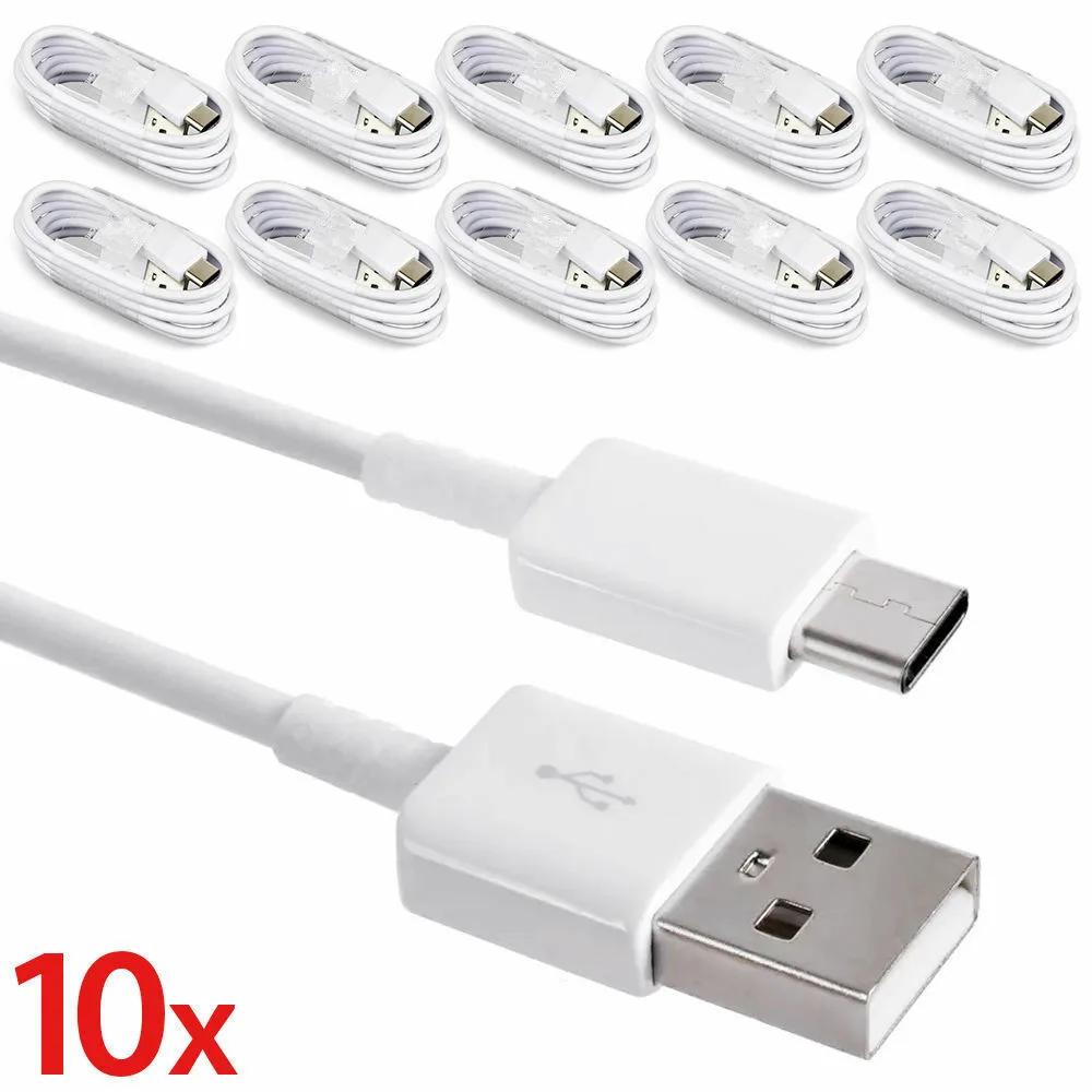 Кабель USB type C для быстрой зарядки samsung Galaxy Note 10 Plus 5G S10 S9 S8 A20E A40 A50 A70 A80 Оптовые Кабели для телефонов