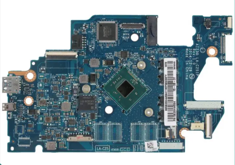 

AIZ30 LA-C251P s21e-20 for Lenovo ideapad S21E-20 Laptop Motherboard LA-C251P N2840 CPU original mothebroard