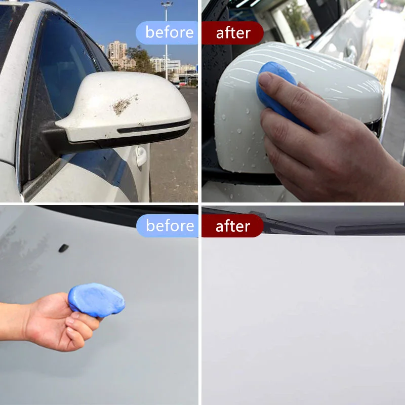 100g Car Wash Clay Car Cleaning Detailing Blue Magic Clay Auto Clean Bar Mini Handheld For Bmw Audi Benz Peugeot