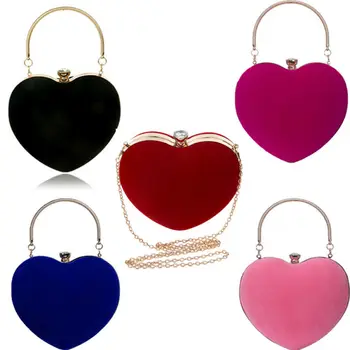 

Plain Suede Wedding Ladies Party Prom Evening Clutch Hand Bag Purse HandBag Women Fashion Handbags Luxury Bag