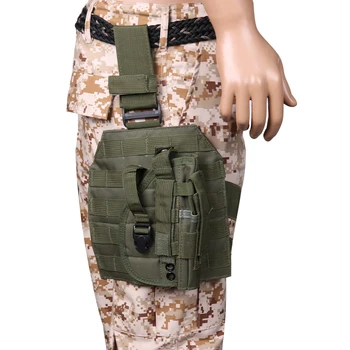 

Tactical Leg Holster Glock Molle Mag Pouch Airsoft Pistol Gun Case Adjustable Strap Holster For Hunting