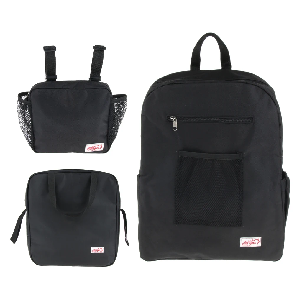 

Durable Wheelchair Side Bag for The Armrest Support Backpack for Back of Wheel Chair Store Cups Foods Medicine Daily Accessories