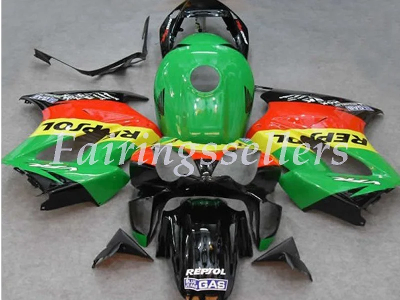 4 подарки мотоциклетный обтекатель ABS комплект для Honda VFR800 02 03 04 05 06 07 08 09 10 11 12 обтекатели ABS пластик зеленого, красного, черного цвета