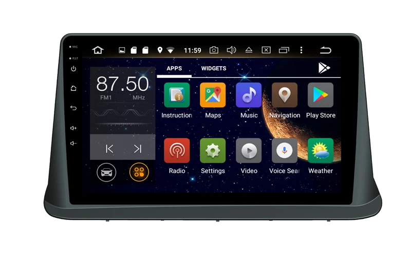 9inch Android 10 car multimedia player 