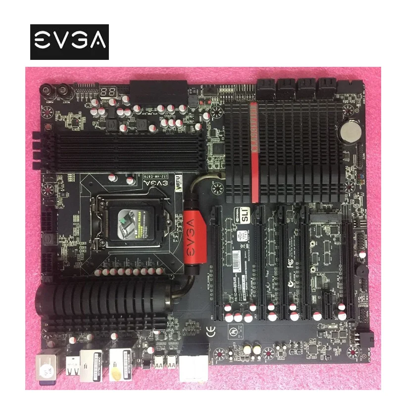 Материнская плата для ПК EVGA Z87 LGA 1150 DDR3 Intel Z87M SATA III USB3.0 PCI-E X16 3 0 б/у | Компьютеры и