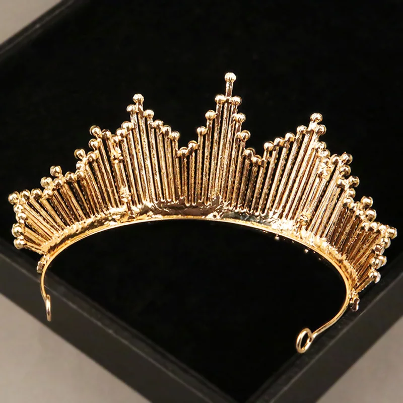 1 шт. повязка queen диадемы элегантная обувь с украшением в виде кристаллов свадебная тиара серебро/золото Головные уборы