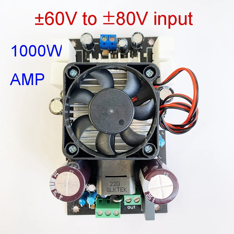 

1000W AMP 1KW Amplifier IRS2092 +RIFP4227 x2 High Power Digital amp Board