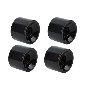

Set of 4 Longboard Skateboard Wheels 70mm 80A,Replacement Wheels for Cruiser Pennyboard Waveboard Snakeboard