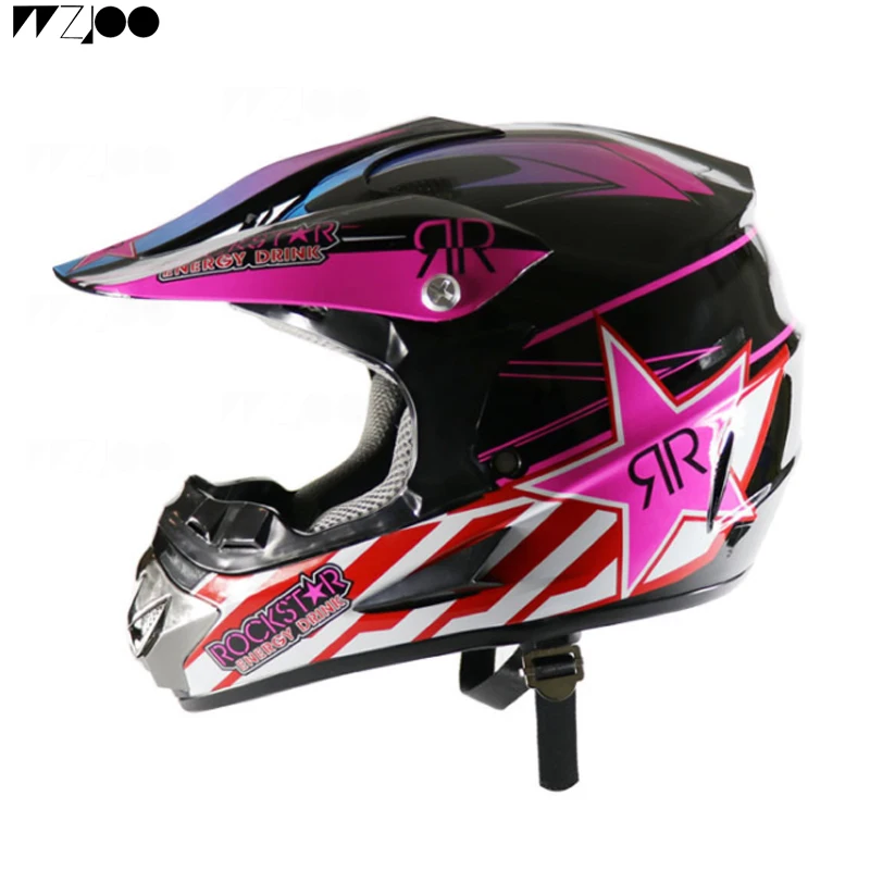 Распродажа внедорожных шлемов горные Гонки Горный полный шлем rcycle moto cross casque capacete скоростной спуск шлем - Цвет: G style