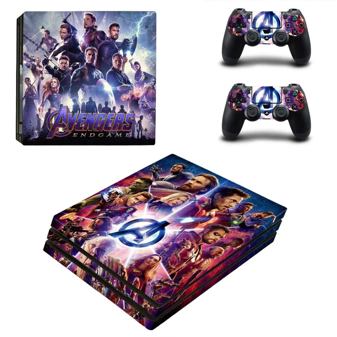 Мстители Endgame PS4 Pro наклейка s Play station 4 Кожа Наклейка Наклейки Обложка для playstation 4 PS4 Pro консоль и контроллер скины