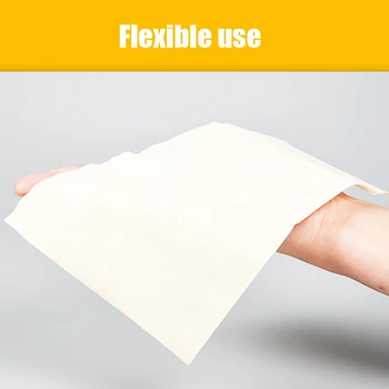 

2 Roll/Pack Kitchen Paper Towel Wood Pulp Roll Paper Tissue Strong Water Oil Absorption ENA88