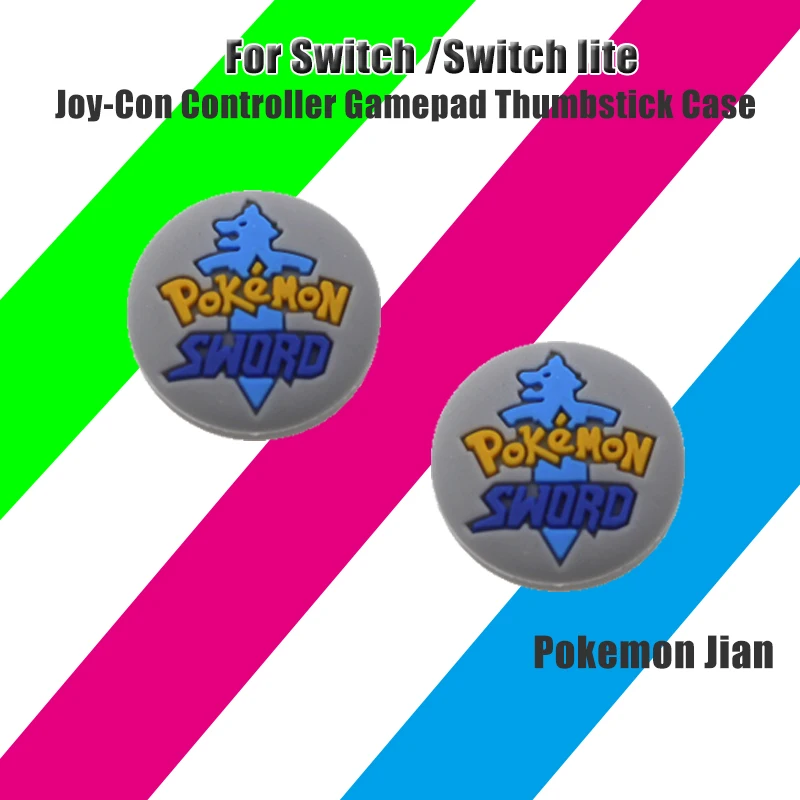 Чехол для джойстика, джойстик для джойстика, ручка для Pokemon Pocket Monster, игровой переключатель, переключатель NS Joy-Con, джойстик для геймпада, чехол для джойстика