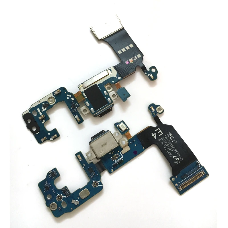 For S8 G950F 10 шт. для samsung Galaxy S6 edge S7 edge S8 Plus S9 Plus usb зарядный порт док-разъем гибкий кабель - Цвет: For S8 G950F