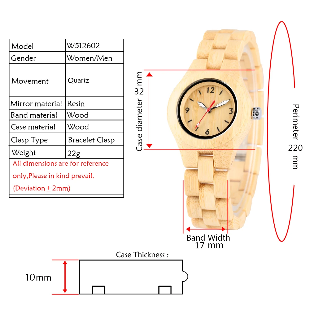 Кварцевые деревянные часы для женщин деревянный ремешок часы изысканный маленький циферблат с арабскими цифрами деревянные наручные часы для девочек