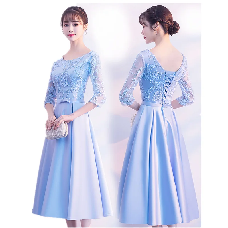 Женское свадебное платье с круглым вырезом, длина до пола, Cheongsam, роскошный элегантный банкет, длинное Восточное тонкое платье для выпускного вечера, Vestido XS-3XL