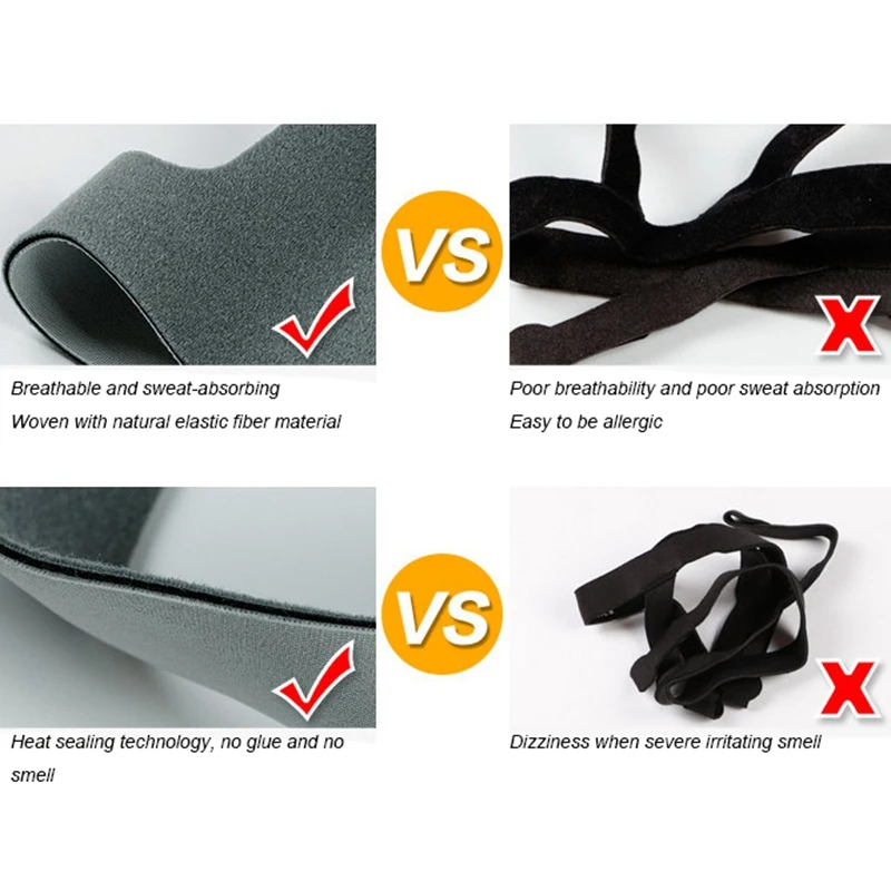 for ResMed Wellcome Ventilator Mask Headband Cpap Nasal Headgear Universal Headband - Famidy.com