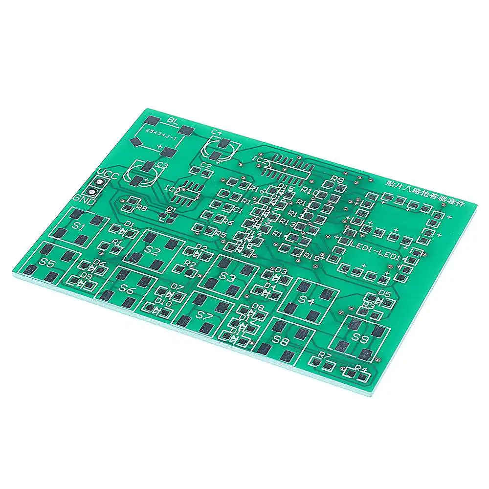 LEORY DIY SMD 8-канальный видеорегистратор цифровые эшелон Kit Электронная ответ устройства производства комплект платы обучение Запчасти