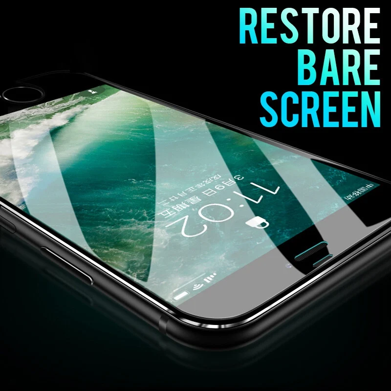 Закаленное стекло с металлическими краями для Apple iPhone 11 Pro Max X XR XS Max 7 8 6 6s Plus, полное покрытие, Защитная пленка для экрана
