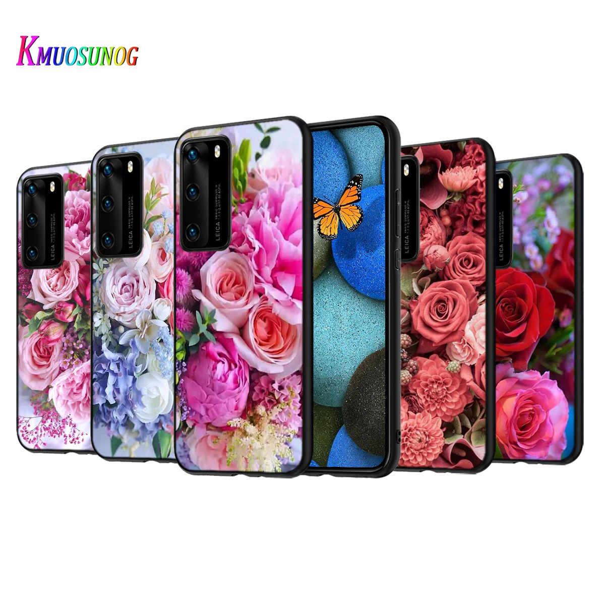 Силиконовый чехол для Huawei P50 P40 P30 P20 Pro P10 P9 F8 Lite E Plus 2016 дюймов | Мобильные телефоны и