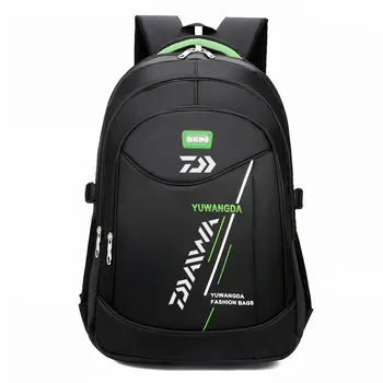 

2020 Summer New Daiwa Outdoor Sports Backpack Men's Solid Color Men's Casual Hiking Cycling Fishing Bag Outdoor Backpack 922#