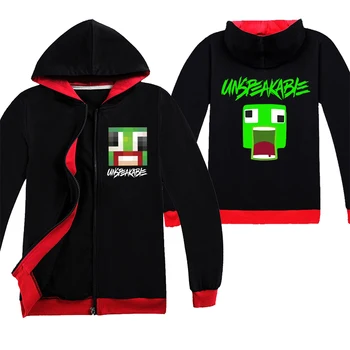 

Kids Fashion Toddler Girls Autumn UNSPEAKABLE Printing Zipper Coat Children Clothing Jackets Baby Boys Outerwear Jacket Clothes