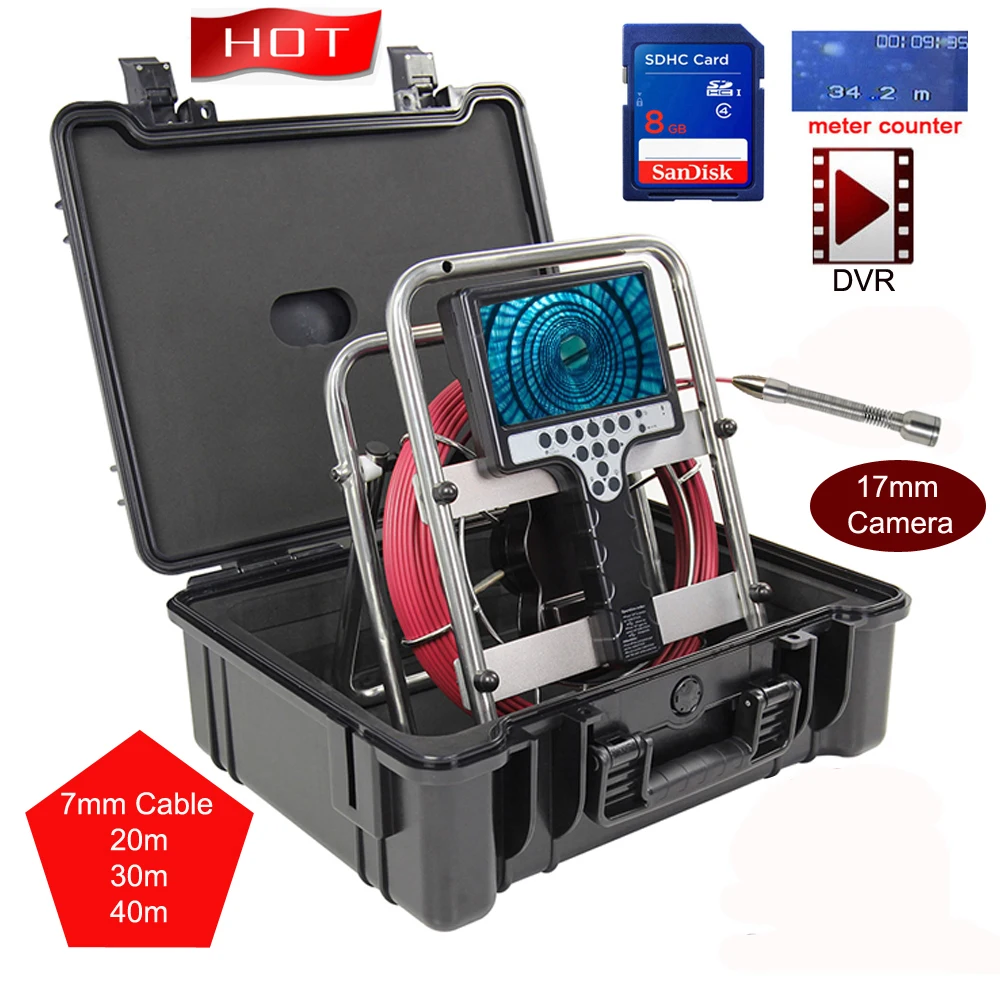 Кабель 7 мм, 17 мм