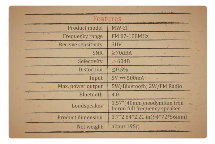 MaoKing(MUZEN) Bluetooth динамик MW-2/MW-2I Маленький принц FM радио Ручной Работы Деревянный сабвуфер ретро искусство подарок