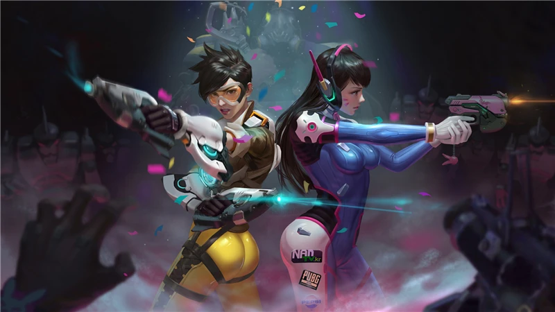 Печать Искусство FPS игра Overwatch печать плаката D. Va Widowmaker Tracer печать плаката на холсте Печать Overwatch сексуальная девушка печать живопись