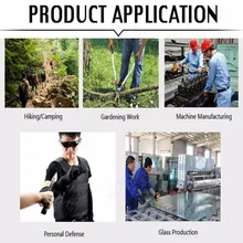 1 пара стальной проволоки безопасности анти-режущий рукав Садоводство открытый инструмент защиты запястья обертывание режущий рукав безопасности перчатки безопасности