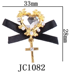 JC1082 100 шт./лот, 3D Хрустальные Стразы для ногтей, 20 видов стилей(JC1063-1082), Стразы для ногтей из сплава, стразы для рукоделия, аксессуары для дизайна ногтей, кристалл - Цвет: JC1082
