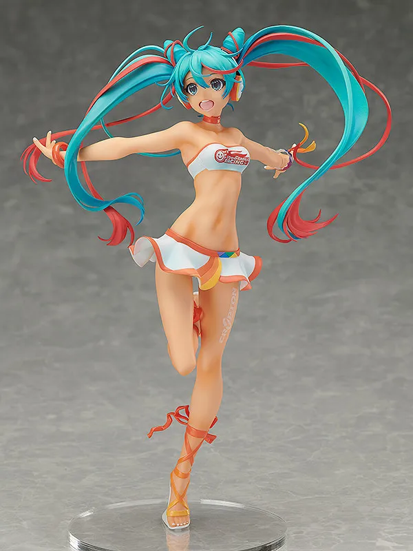 

Hi Jiafa Hatsune Miku Racing Miku 2016 Race Car Hatsune 1/8 Garage Kit Model