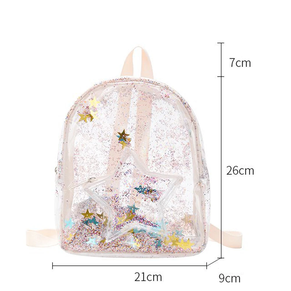 Рюкзак для детей Маленький Многофункциональный школьный рюкзак с блестками