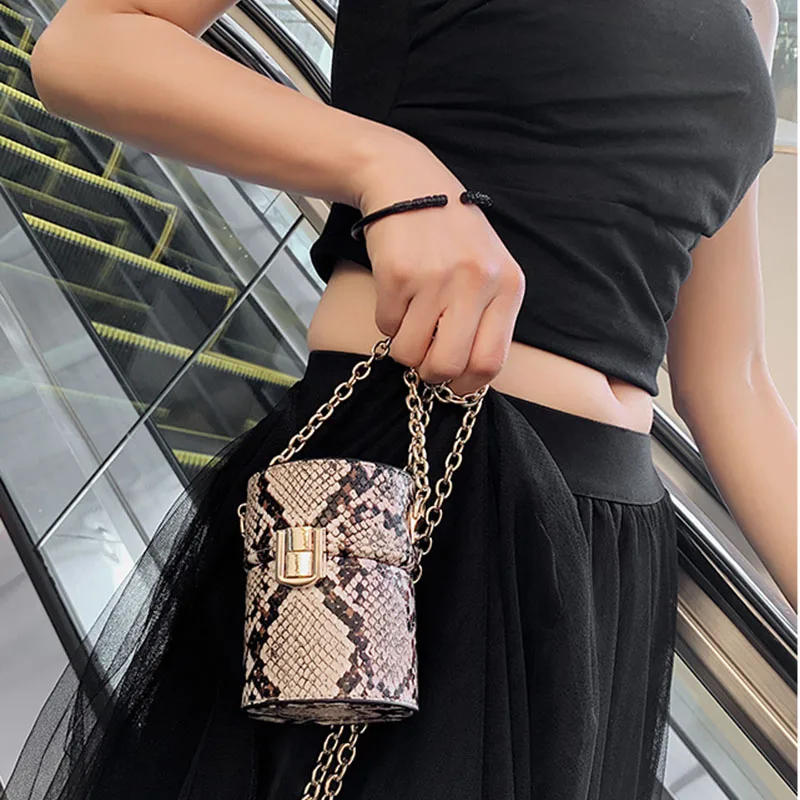 

Women Mini Bucket Bag 2019 Luxury Brand Designer Handbag Fashion Leather Shoulder Bags Popular Small Round Pack Girl Coin Purse
