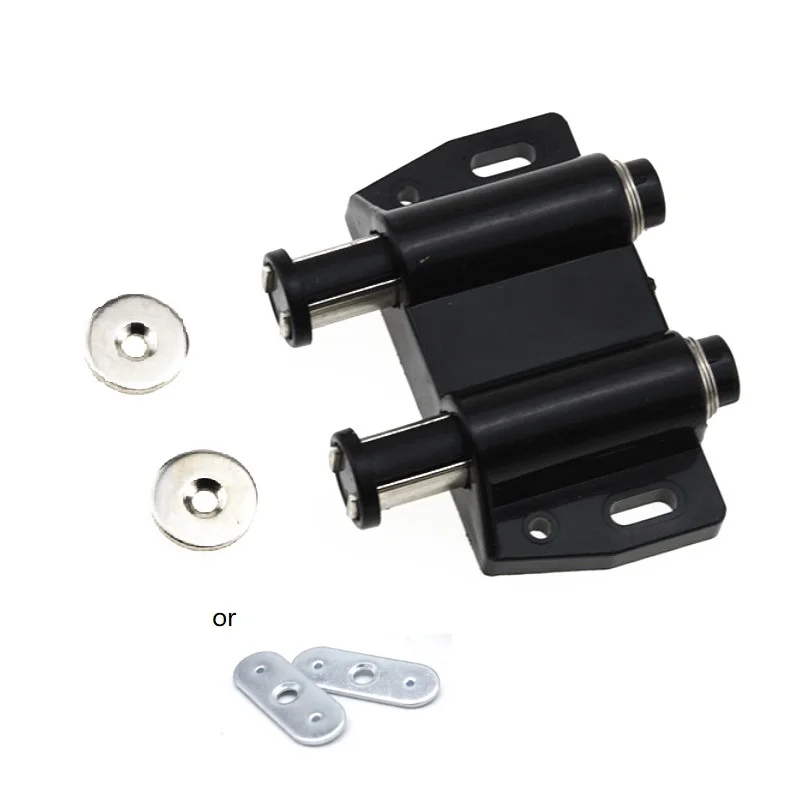 10 шт./лот стопор для шкафа двойной магнит открытия сенсорного захвата тихий