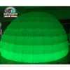 Outdoor Advertising Inflatable Dome Party Tent,5m Diameter White Inflatable Led Tent For Wedding 6