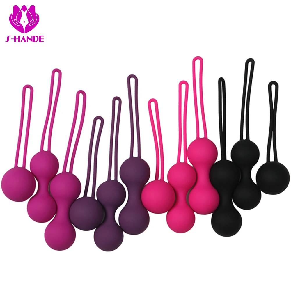 Уход за здоровьем безопасные Силиконовые Шарики Кегеля усаживающиеся