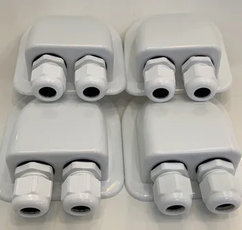 

Waterproof Junction Box Roof Solar Panel Double Cable Installation Entry Gland Box Electrical Connection Box for Solar Project