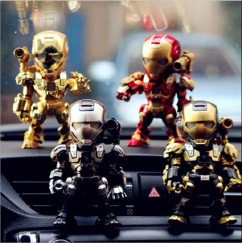 

Iron Man Car Air Conditioning Ventilation Perfume Cartoon Avengers League Anime Car Balm Car Styling for Car Interior Decoration