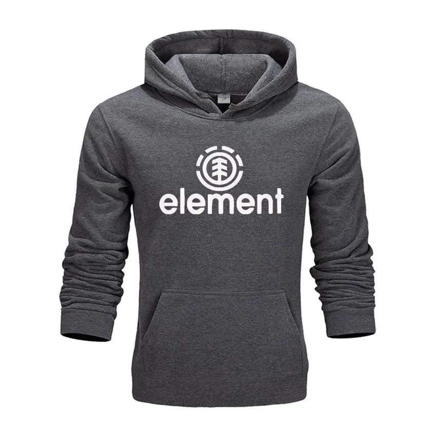 Брендовая мужская толстовка Осень-зима 2019 Свитшот ELEMENT забавная Мужская одежда