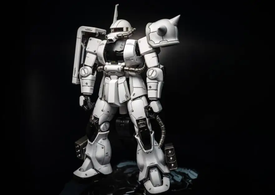 MS06J металлический солдат MS 1/100 MS-06J Zaku II Белый Огр Гандам мобильный костюм экшн набор для сборки фигурки, модель